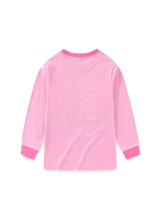 babyqlo Cat Princess Girls Glow in the dark Pajama Set