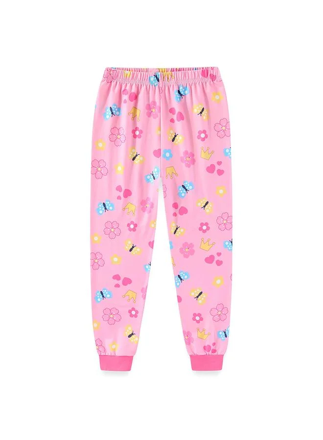 babyqlo Cat Princess Girls Glow in the dark Pajama Set