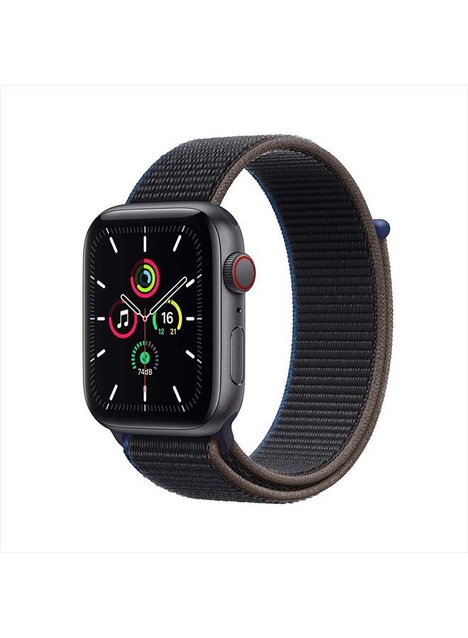 NIBEMINENT Sport Loop Replacement Band for Apple Watch Series 7/6/5/4/SE 45/44/42mm Charcoal  - Image 1