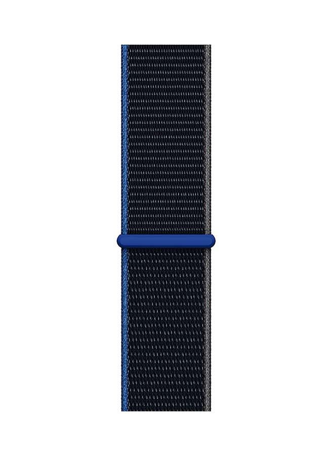 NIBEMINENT Sport Loop Replacement Band for Apple Watch Series 7/6/5/4/SE 45/44/42mm Charcoal  - Image 2