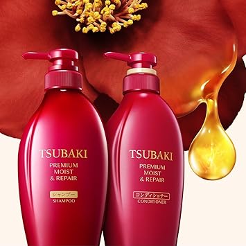 Premium Volume Repair Shampoo for Tsubaki bottle 450 ml - Image 5