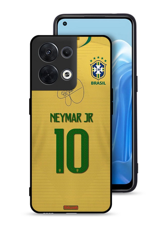 Tolwak Oppo Reno8 5G Protective Case Cover Neymar Jr 10 - Image 1
