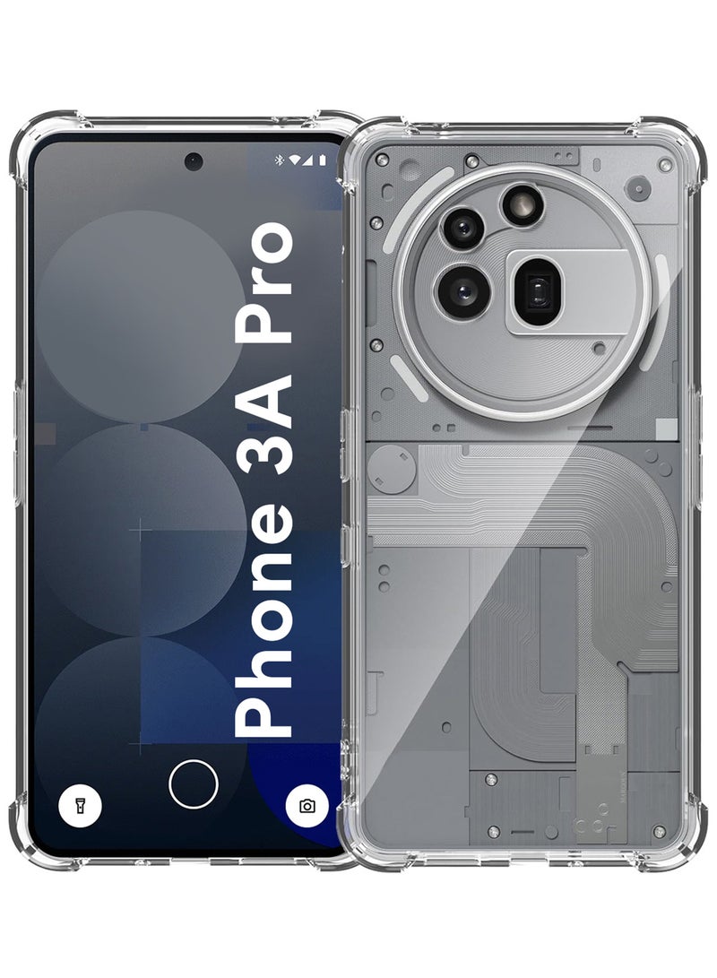 YJS Gorilla TPU Case for Nothing Phone 3A Pro Shockproof and Transparent - Image 4