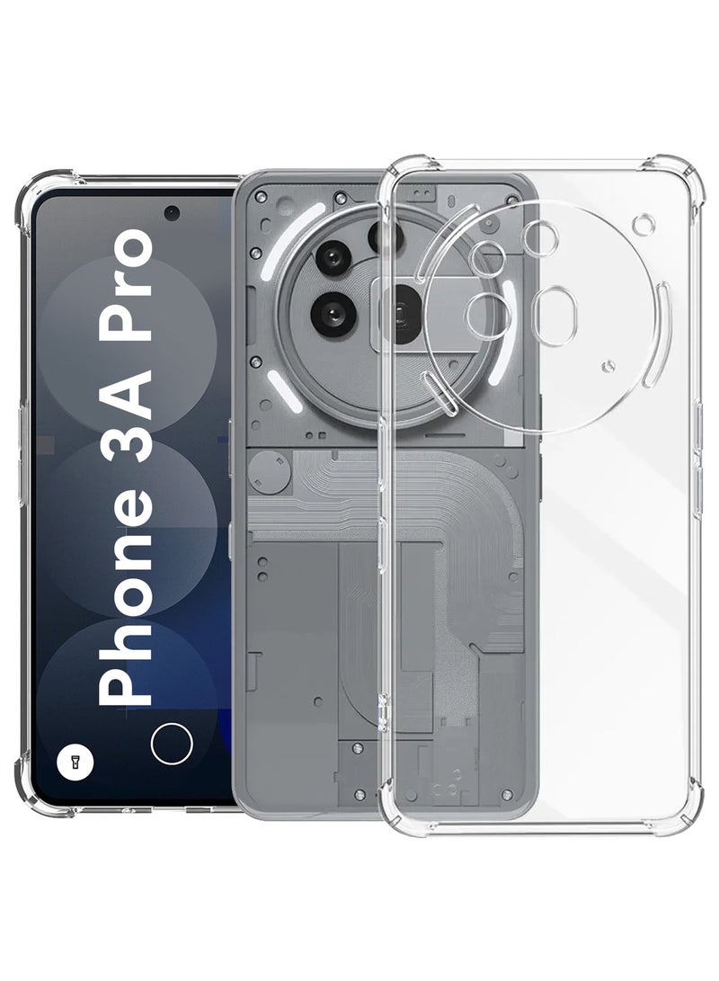 YJS Gorilla TPU Case for Nothing Phone 3A Pro Shockproof and Transparent - Image 2