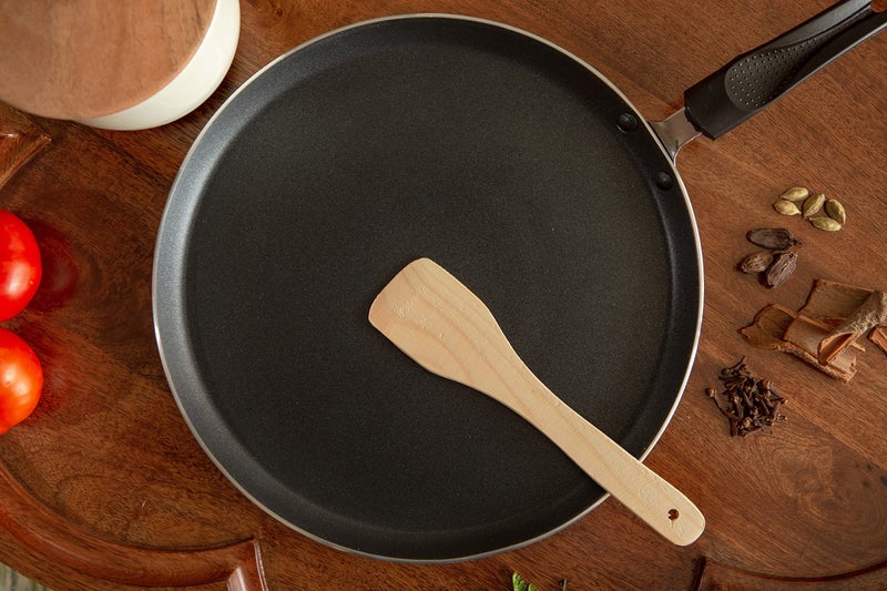 TIKMARC Cooksmart Dosa Tawa - Roti/Chapati Tawa | Induction & Gas Compatible | Cookware | Non Toxic for Multipurpose use - Image 3