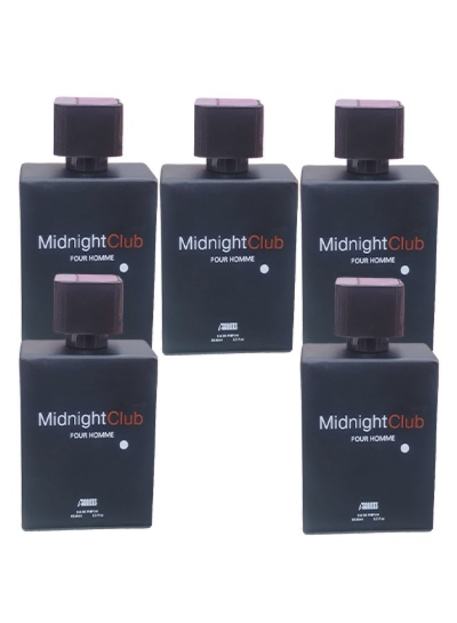 آي سينتس بريميوم 5 قطع عطر ميدنايت كلوب للرجال 100 مل - Image 1
