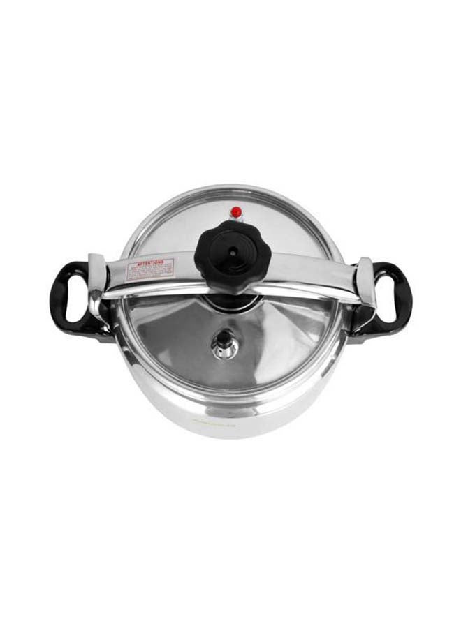 Royalford 20L Aluminum Pressure Cooker RF11981 Equipped with Multi-Safety Device and Unique Pressure Indicator Compatible with Gas, Ceramic and Halogen Cooktops Multicolor - Image 2