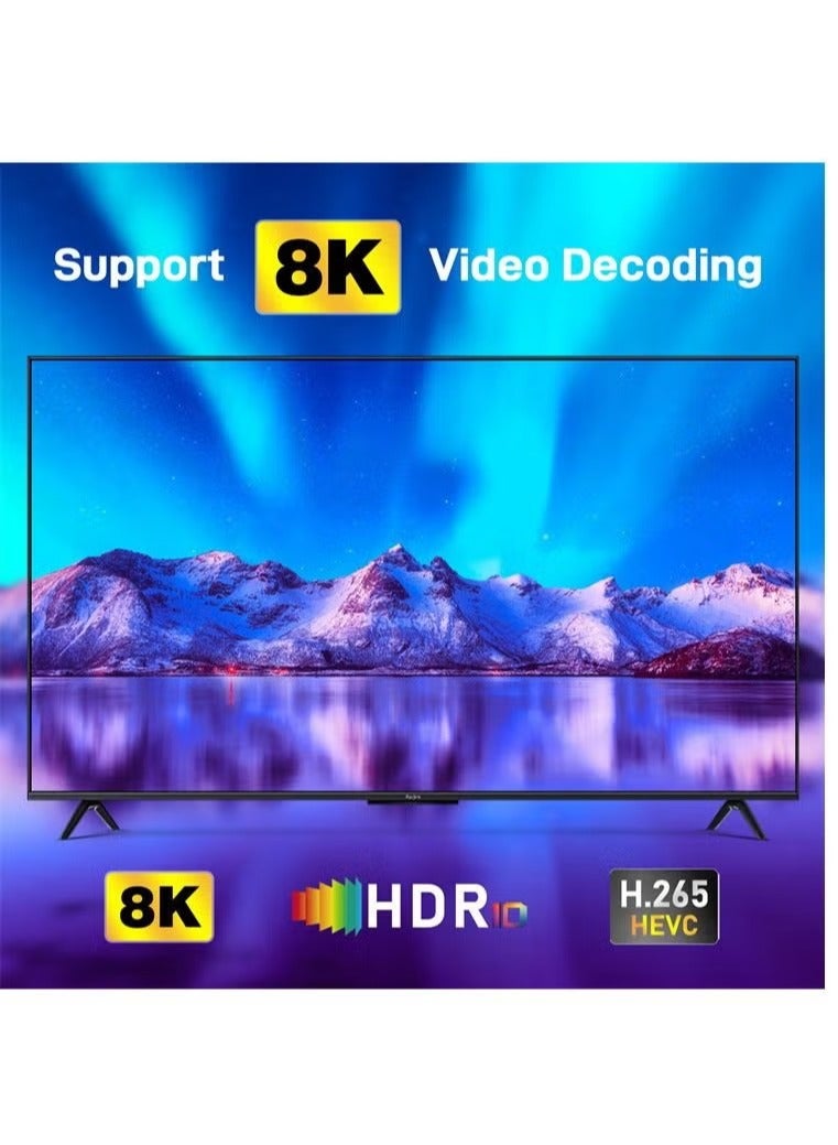 اتش 96 ماكس M1 الروبوت 13.0 رباعية 64 بت مالى 450 8K HD واي فاي 2.4GHz 5.8GHz بلوتوث 5.0 قمة مجموعة صناديق - Image 3