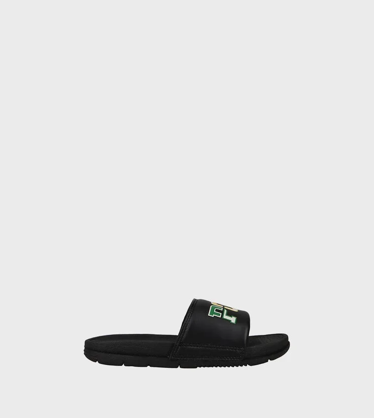 بولو رالف لورين FAIRVIEW Logo Printed Slides