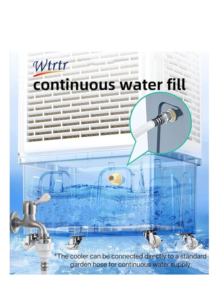 Wtrtr - Wtrtr 120L big Air Cooler 550W Evaporative Air Cooler, air conditioning - Image 1