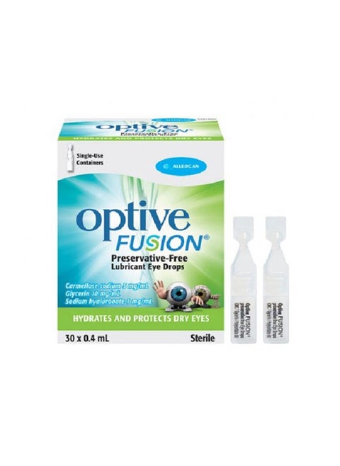 Optive Fusion Ud Eye Drops 0.4Ml- 30 Vials