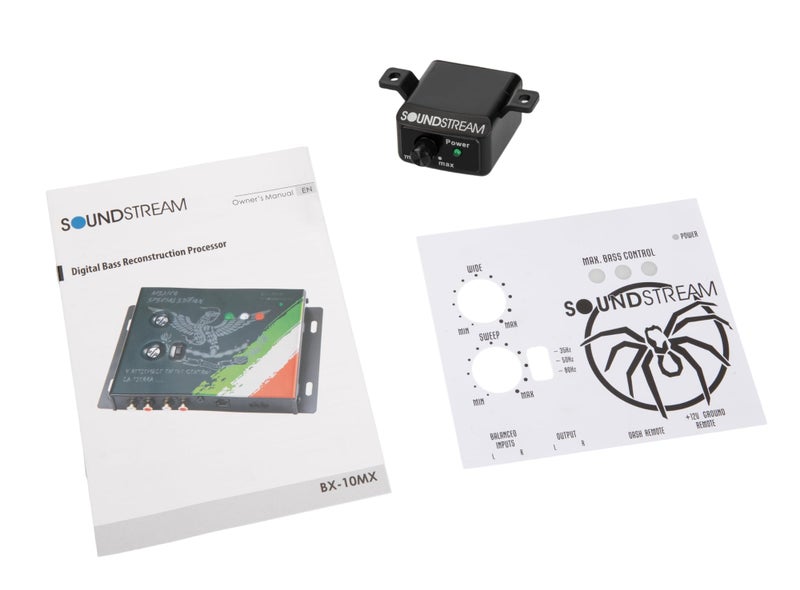 Soundstream Mexico Edition BX-10MX â€“ Enhanced Bass Processor | Car Audio Bass Restoration Processor with Remote Control | ME Design and Epicenter Alternative for Aftermarket Sound Systems - Image 5