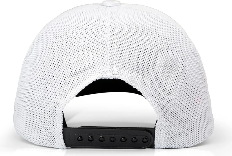 بلاك بورك V1 Trucker Cinema - 1 Code Logo Unisex White Hat (Cap)