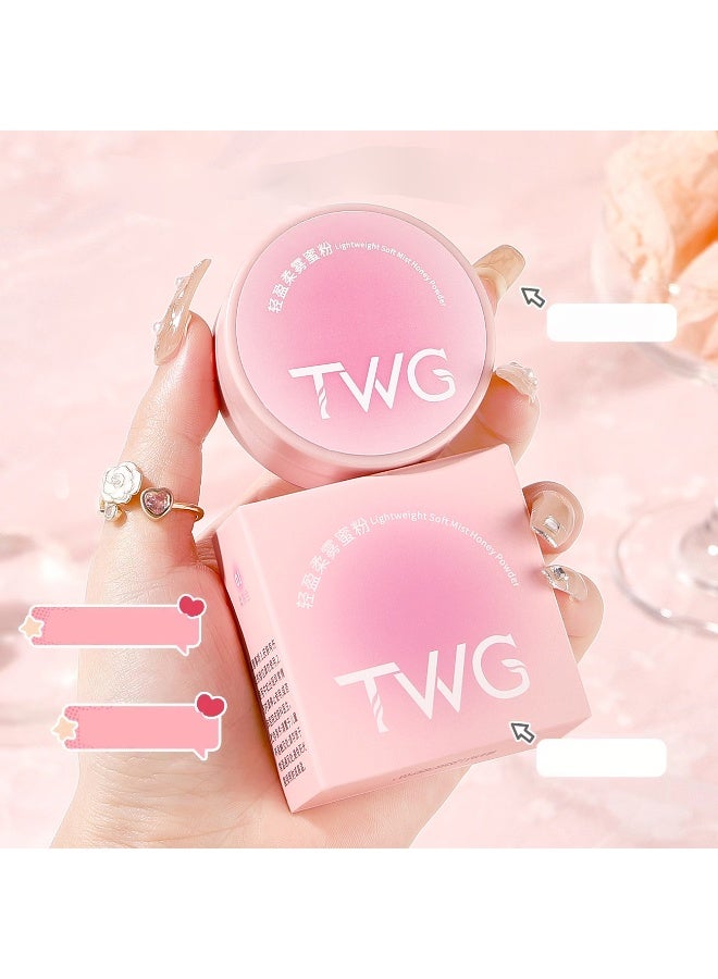 TWG Flawless Finish Oil-Control Setting Powder - Lightweight, Natural Look, Medium Coverage, Sweatproof Loose Powder for All Skin Types, with Soft Mist Dispenser, Medium Coverage Powder|Modern Makeup|Lightweight Powder - Image 1