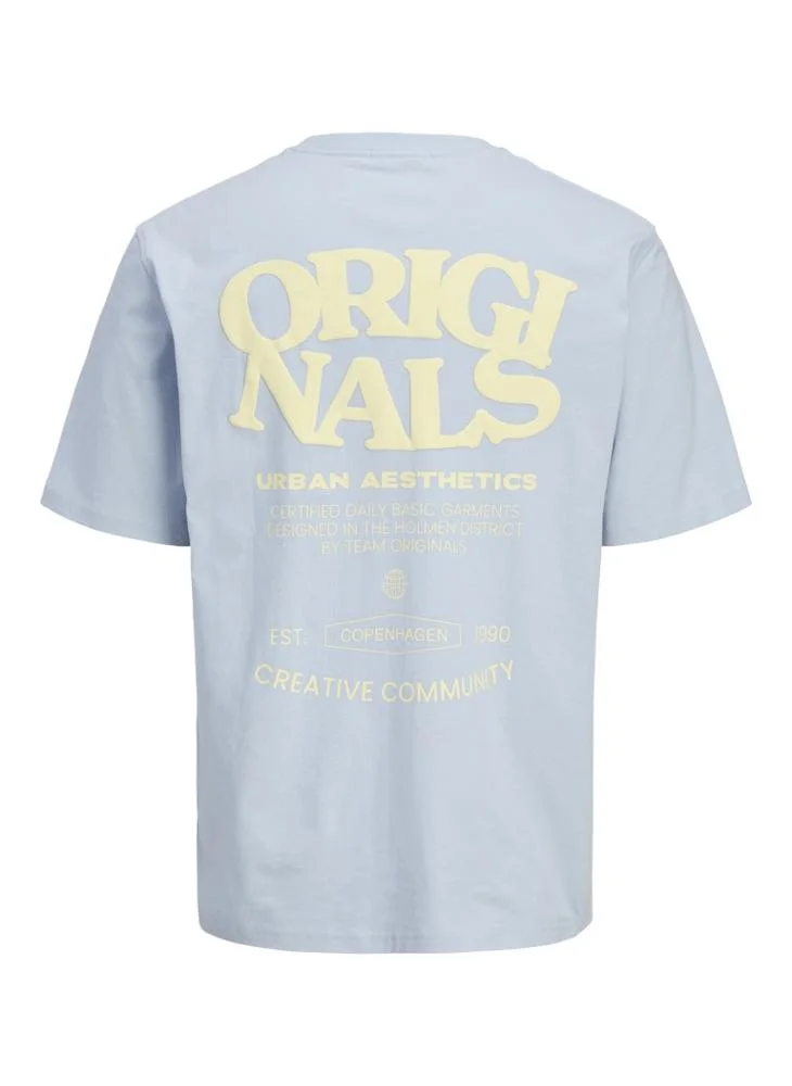 JACK & JONES Jortavira Type Back Crew Neck T-Shirt