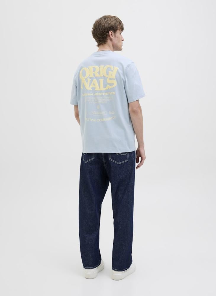 JACK & JONES Jortavira Type Back Crew Neck T-Shirt  - Image 2