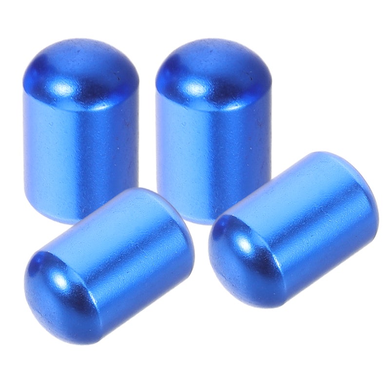 4Pcs Aluminum Alloy Tire Valve Stem Caps Auto Tire Valve Caps Car Accessories Car Tire Caps for Vehicle Cool Tire Valve Stem Covers for Cars - Image 1
