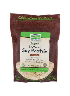 Health & Household Now Foods, Organic Textured Soy Protein Granules, Non-Gmo, Versatile, Vegetable-Sourced Protein, 8-Ounce (Packaging May Vary) 