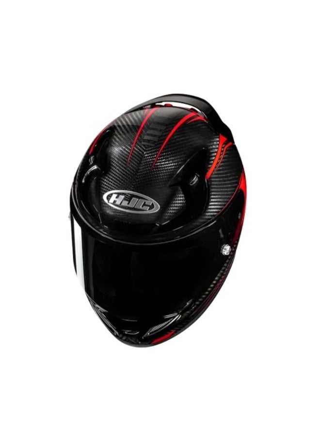 HJC RPHA 12 CARBON KERES BK/RD Helmet - Image 2