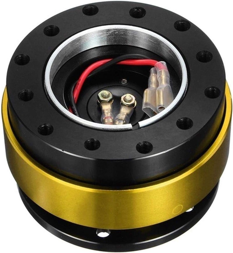 QASULER Universal Steering Wheel Quick Release Hub Adapter - Image 1