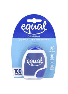 Equal Equal, Zero Calorie Sweetener, Original, 100 Tablets  - Image 1