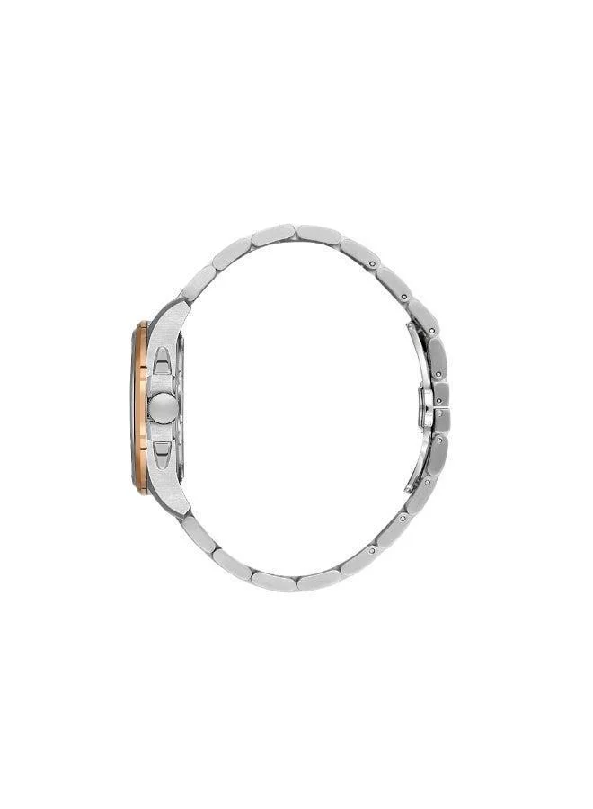 SANTA BARBARA POLO & RACQUET CLUB Santa Barbara Polo & Racquet Club - Legend Men's Watch | Stainless Steel Band with Steel Case | Analog | Round Dial | Mineral Glass | Japanese Quartz | Water Resistance 50 Meters
