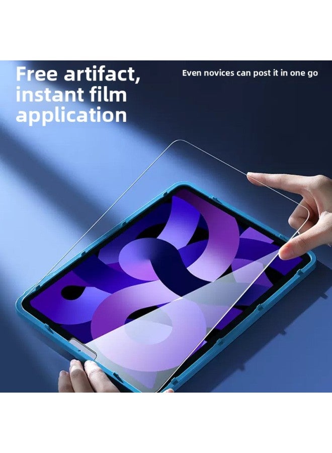 Applicable To IPadPro Tempered Film 2022 Air511-inch 9 Tablet Film 10 9 Generation 8 Protective Film Mini6-Color:Ultra Clear Explosion-proof Dust-proof Anti-shatter Edge Silk Screen Black Edge Tempered Film-Size:iPad Pro 2020/2021 (11-inch) - Image 4