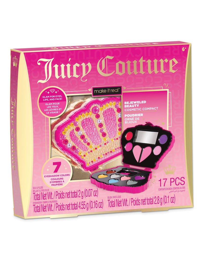 Juicy Couture Bejeweled Beauty Cosmetic Compact - Image 1