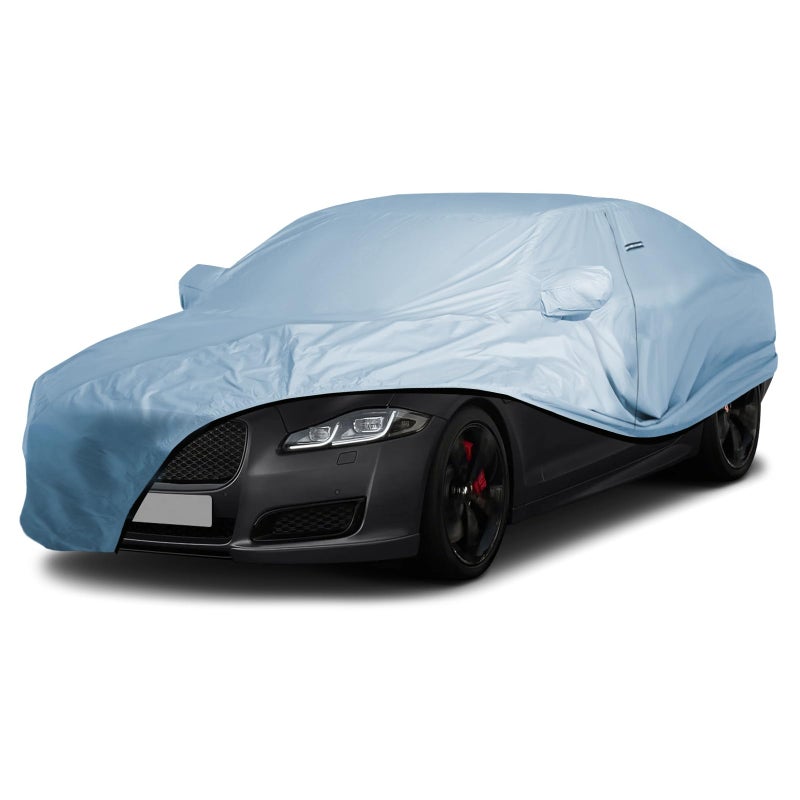 iCarCover Premium Car Cover for 20112019 Jaguar XJ XJL Heavy Duty Waterproof AllWeather Automobiles Custom Fit Indoor Outdoor UV Snow Protection Covers with Straps and Bag - Image 2