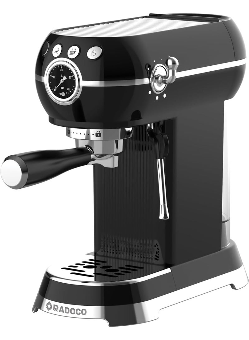 RADOCO, Retro Style Espresso Machine - Image 1