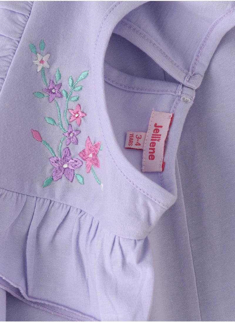 Jelliene Sunshine Squad: Girls' Comfy Cotton Tees Playful & Summer Fun  - Image 4