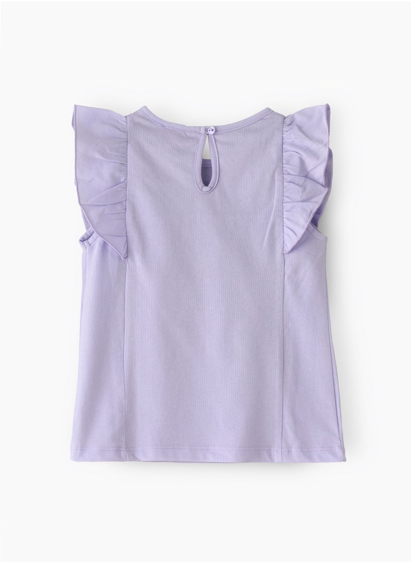 Jelliene Sunshine Squad: Girls' Comfy Cotton Tees Playful & Summer Fun  - Image 2