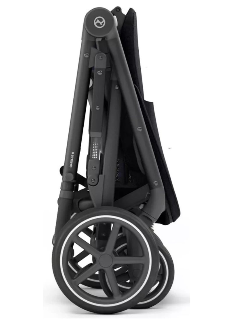 Gazelle S Stroller Black - Deep Black