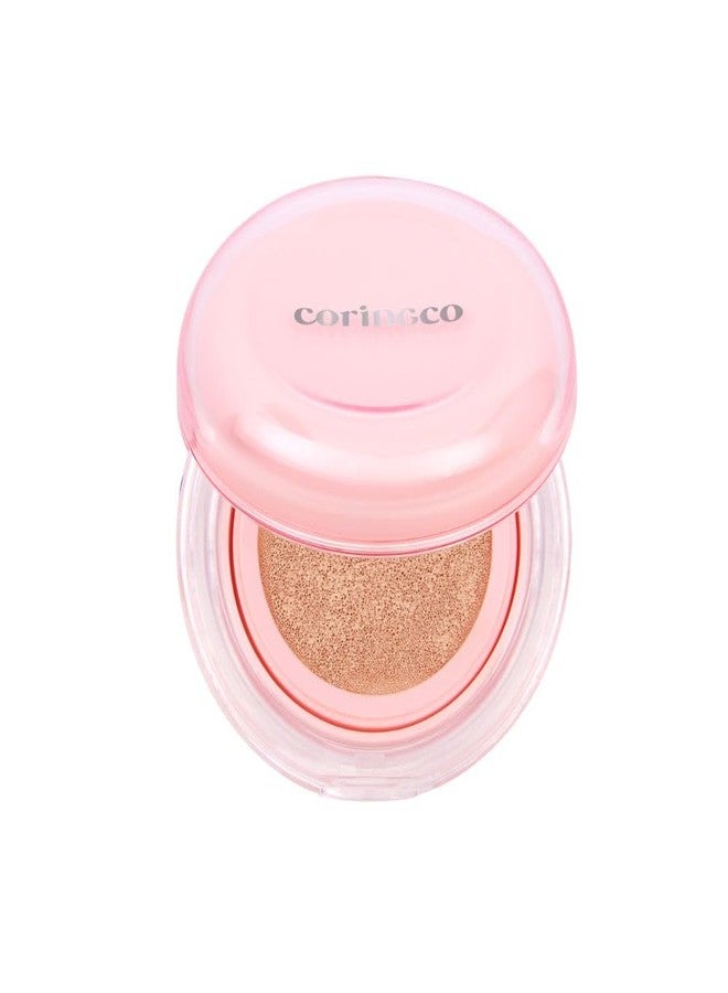 CORINGCO Glow Rice BB Cushion Foundation, Light Ivory, Natural Beige, Mocha Beige, Dewy Finish, Natural Coverage with Cushion Puff Applicator (#23 Natural Beige) - Image 3