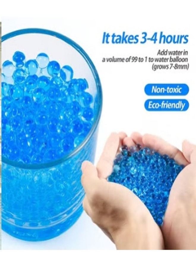 fashionhome - AK 47 Shape Electric Automatic Hydrogel Balls Blaster Gun with Safety Goggles and 5000 Gel Balls for Outdoor Activity - Image 1