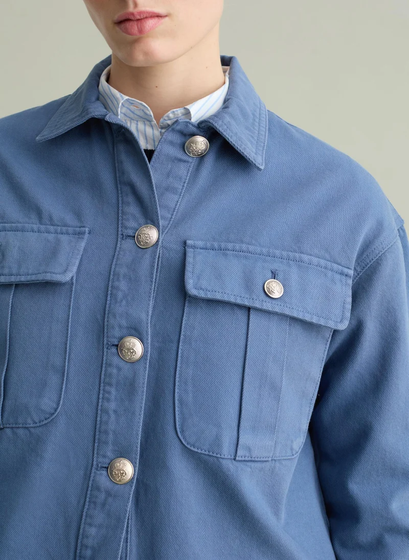 Ovs Shacket With Pockets