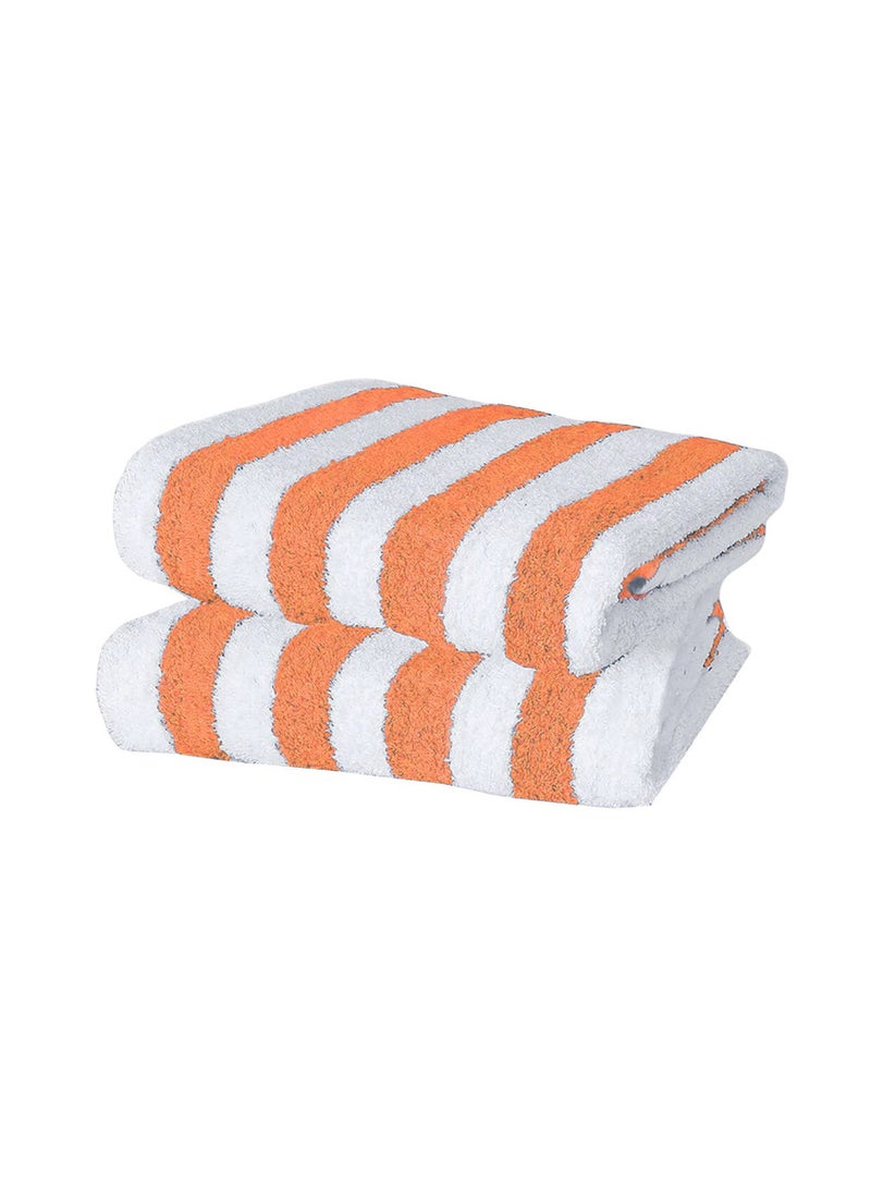 Home Smart Beach Towel Soft Quick Drying Set of 2 Towels Perfect for the Beach, Pool, and Summer Adventures - Image 1