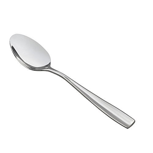 HOMMP 16-Piece Dinner Spoons, Stainless Steel, 8.27 Inch - Image 1