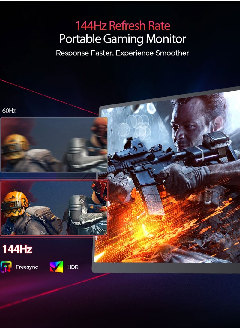 Uperfect - Portable Gaming Monitor Uperfect 16" 120HZ 2K QHD 2560*1600P IPS - Image 1