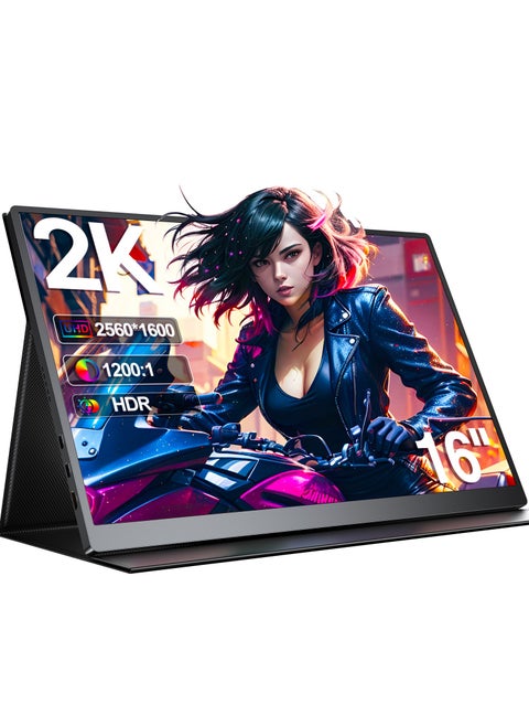 Portable Gaming Monitor Uperfect 16" 120HZ 2K QHD 2560*1600P IPS