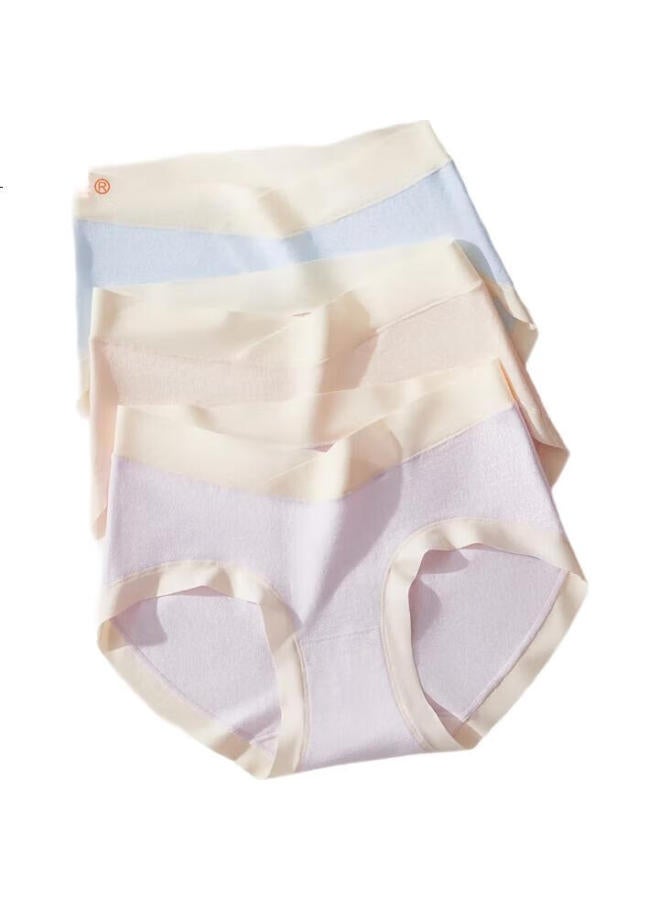 Your Sun Yiershuang [V-Shaped Low-Rise Tummy Support, Pure Cotton Antibacterial Crotch] Women'S Underwear, Maternity Underwear For Late Pregnancy, Plus Size - Image 2