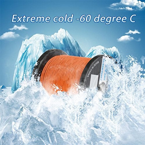 BNTECHGO 16 Gauge Silicone Wire Spool 250 ft Orange Flexible 16 AWG Stranded Tinned Copper Wire - Image 4
