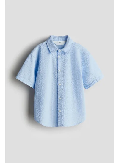 H&M Cotton seersucker shirt