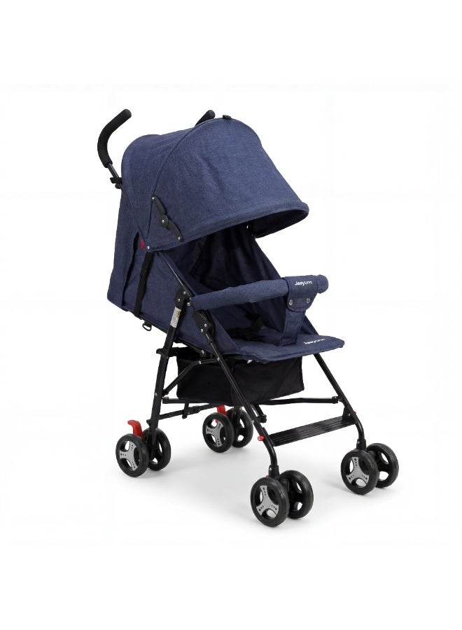 Jaeyunn Lightweight Umbrella Stroller Foldable Cane Buggy with Canopy & Storage - Travel Infant Pushchair - Image 1