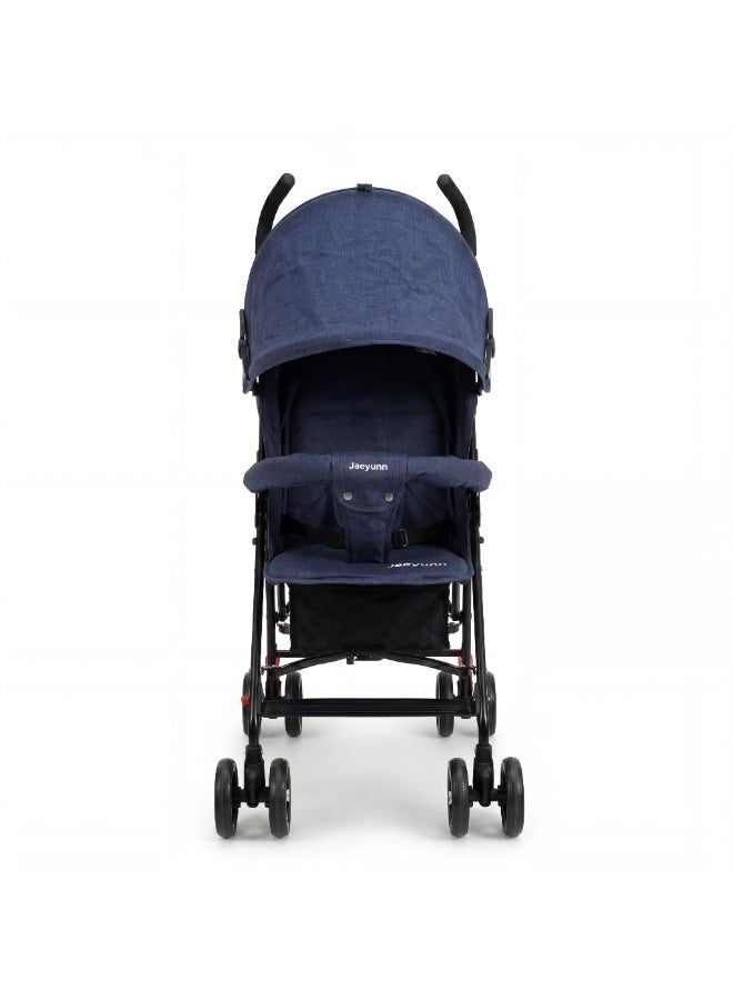 Jaeyunn Lightweight Umbrella Stroller Foldable Cane Buggy with Canopy & Storage - Travel Infant Pushchair - Image 3