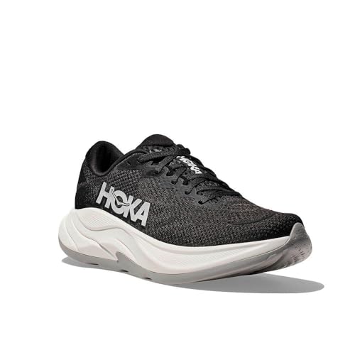 Hoka Men's Rincon 4 Sneaker, Black/White, 13 - Image 3