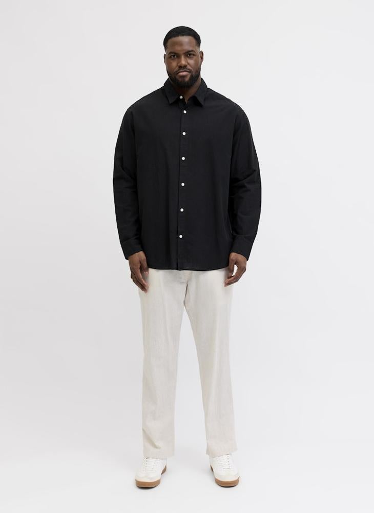 JACK & JONES Plus Size Long Sleeve Shirt - Image 4