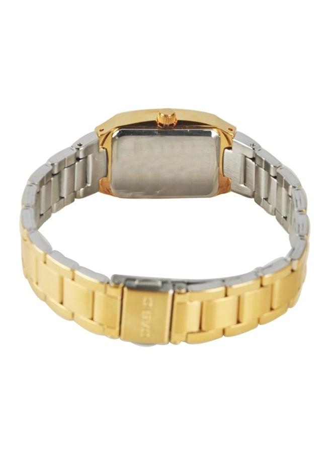 CASIO Women Water Resistant Stainless Steel Analog Watch Ltp-1169N-7ARDF - 30 mm - Gold - Image 2