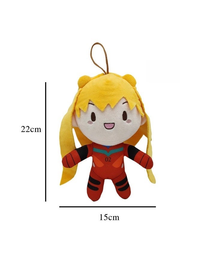 general Neon Genesis Evangelion Plush Toy AYANAMI REI /Asuka Langley Soryu Character Doll Cute Plush Toy the best Gift for family and Friends - Image 2