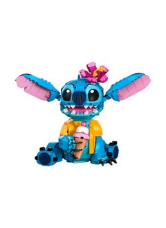 LEGO ǀ Disney 43249 Stitch Buildable Kids’ Toy Playset with Ice-Cream Cone, Building Kit Figure Makes a Fun Gift for Girls, Boys and Lovers of the Hit Film Lilo and Stitch  - Image 4